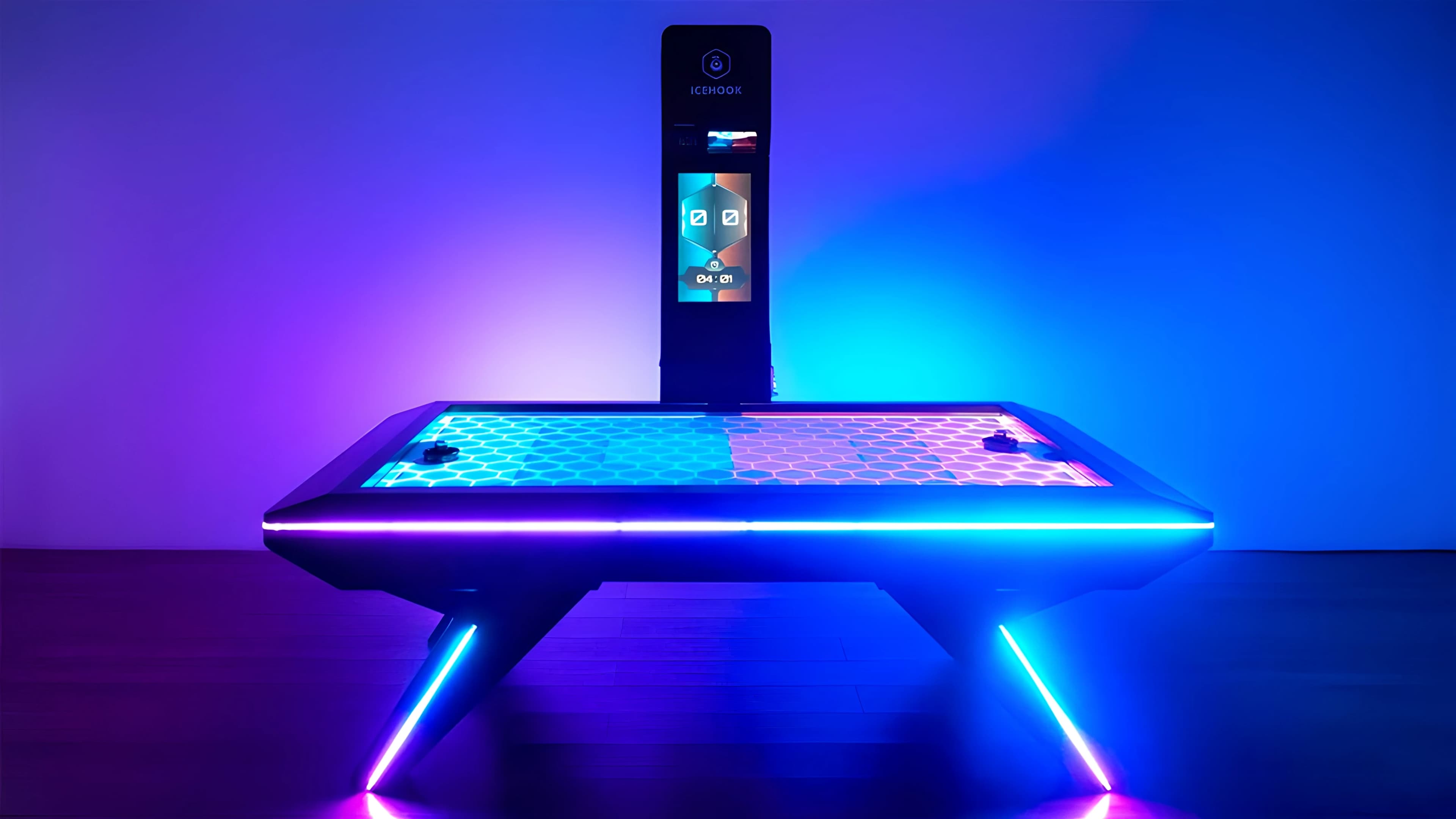 Interaktywny stół AR air hockey IceHook